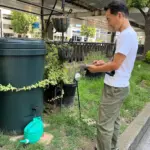 横浜　元町　河岸通り　雨水貯水タンク　雨が降らない