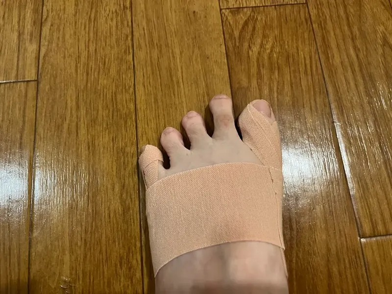 外反母趾治療 テーピング てあて屋みわ整体 横浜元町河岸通り会のお店