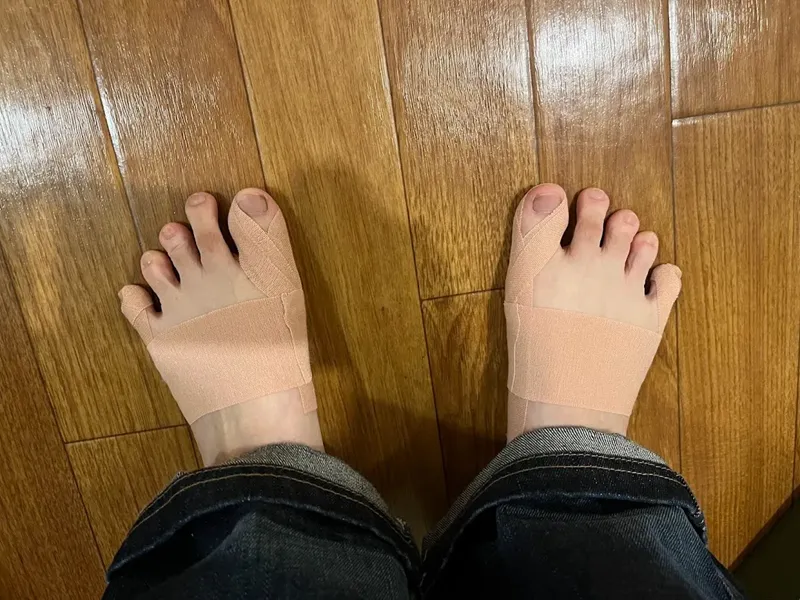 外反母趾治療 テーピング てあて屋みわ整体 横浜元町河岸通り会のお店