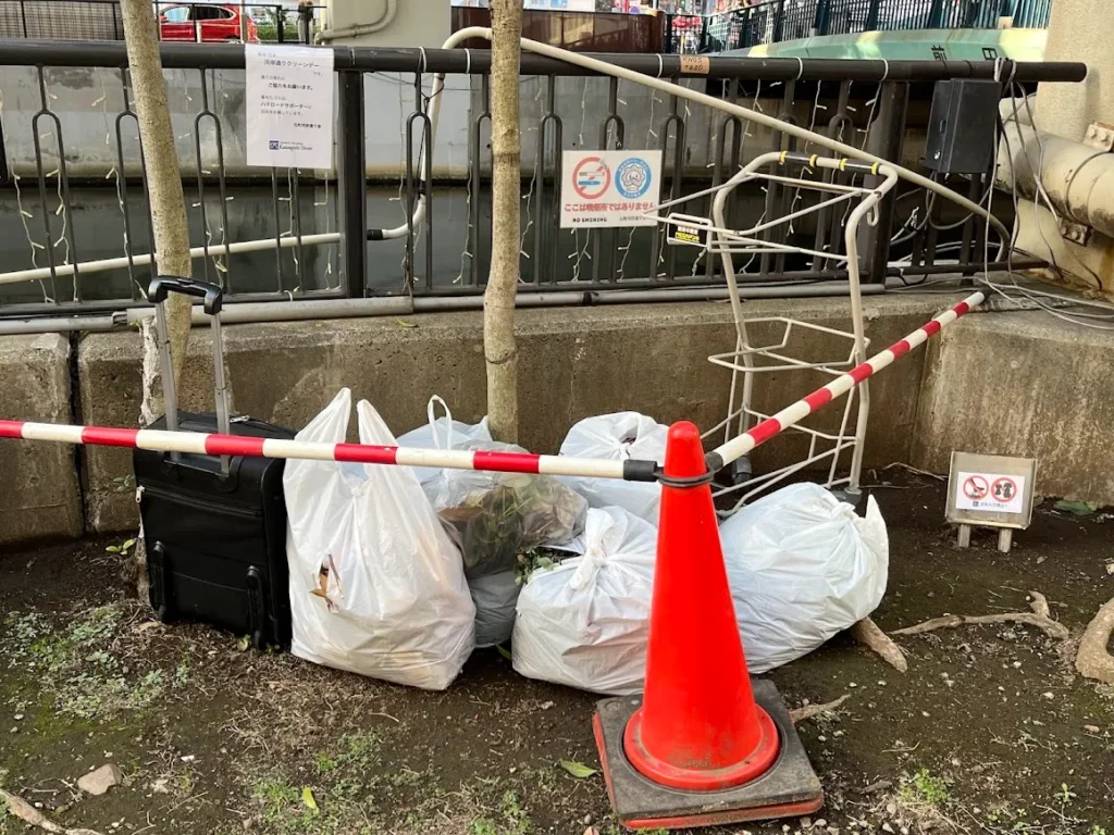 元町河岸通り　元町　横浜　ゴミ拾い　クリーンデー