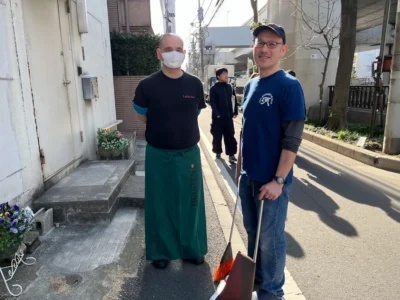 元町河岸通り 元町 横浜 ゴミ拾い クリーンデー