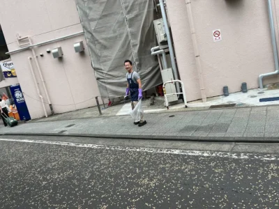 横浜 元町 元町河岸通り 河岸クリーンデー 毎月1日