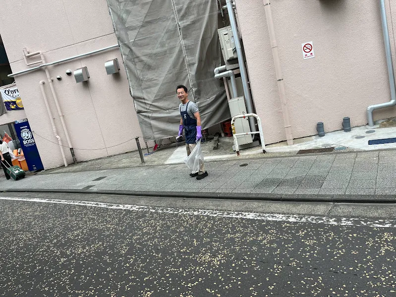横浜 元町 元町河岸通り 河岸クリーンデー 毎月1日