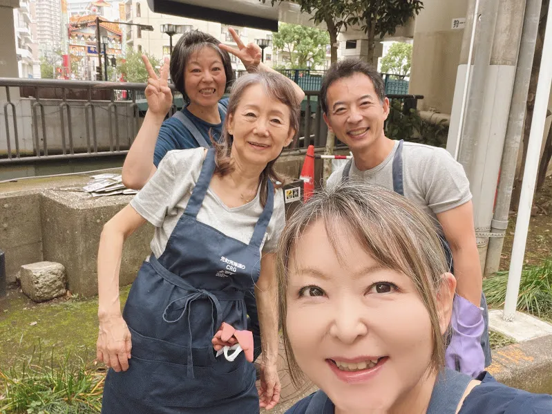 横浜 元町 元町河岸通り 河岸クリーンデー 毎月1日