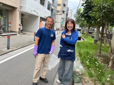 横浜　元町　元町河岸通り　河岸クリーンデー　毎月1日